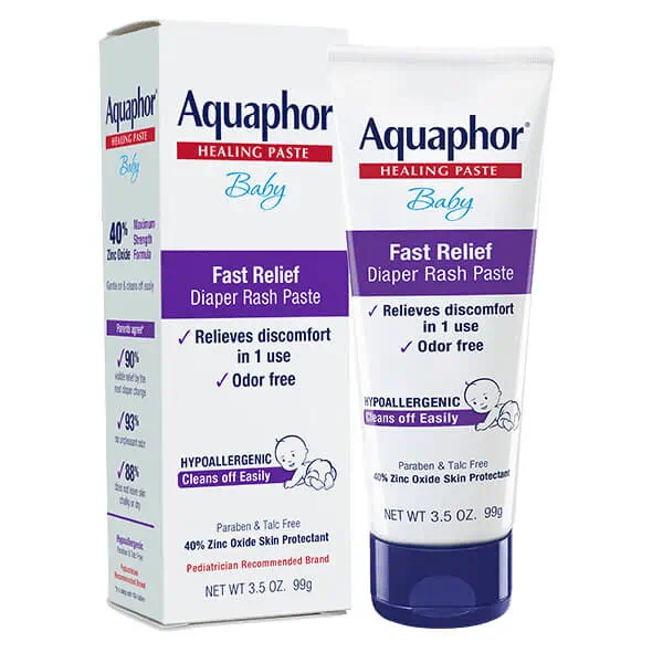 AQUAPHOR DIAPER RASH PASTE Hypoallergenic Odor Free
